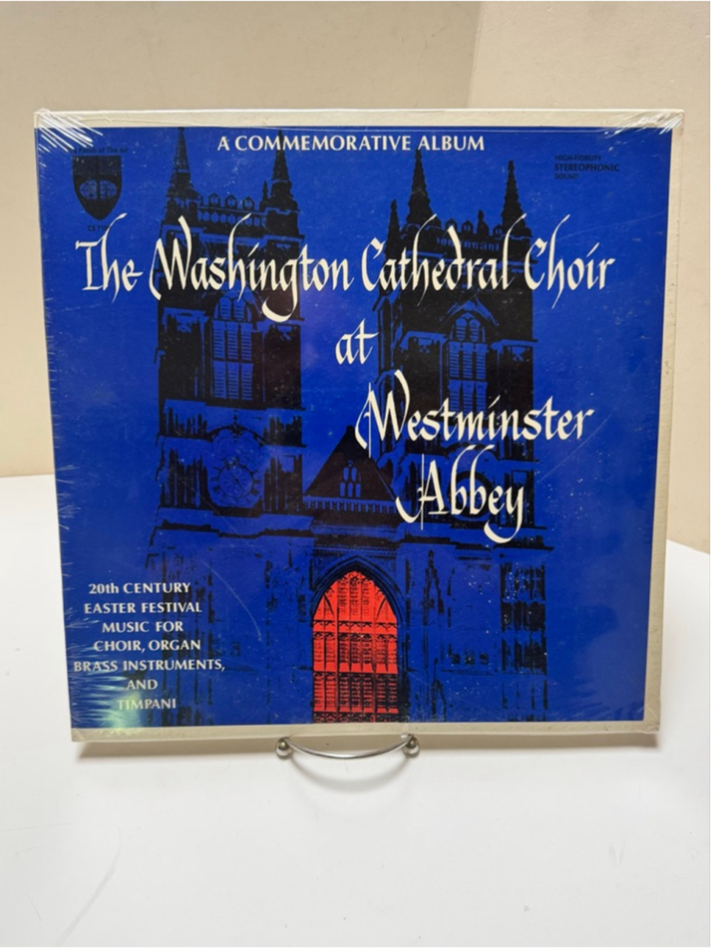 The Washington Cathedral Choir at Westminster Abbey (1966, Vinyl Record) SEALED